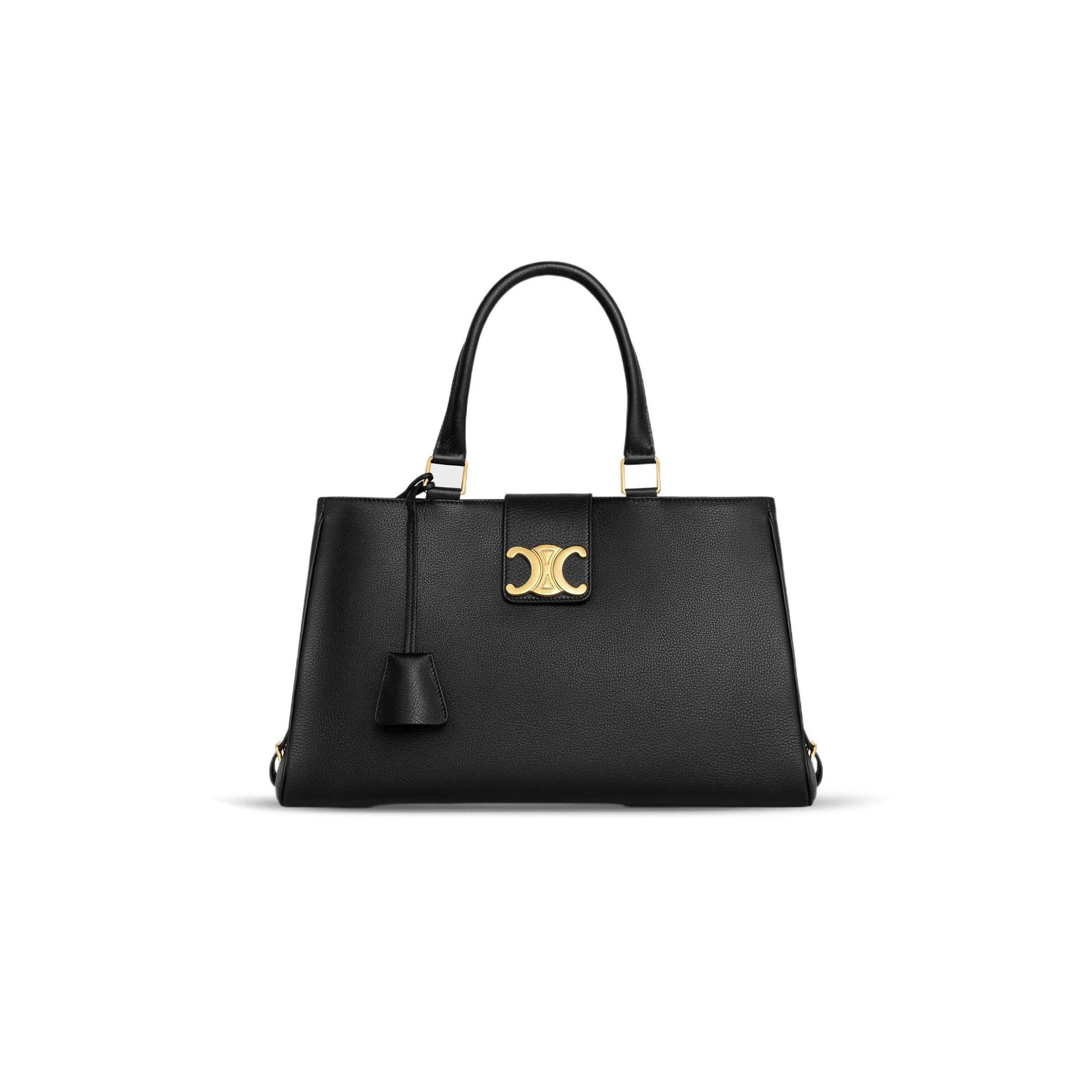CELINE MEDIUM CROSSBODY BAG IN APPOLINE SOFT COWHIDE 114963FK6.38NO (37.5*22*16cm)